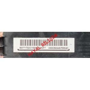 2.EL - Defolu Orjinal Toshiba S70-B X70-B L75-B L70-B L70-A Notebook Alt Kasa - V000350440