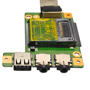 2.EL - Orjinal Lenovo İdeapad B560 B560E 20068 Notebook Usb Audio Sd Kart Board