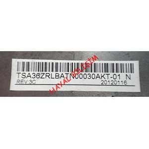 2.EL - Orjinal Acer Aspire 5749 5749-B962G32Mnkk ZRL Notebook Alt Kasa - TSA36ZRLBAT