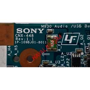 2.EL - Orjinal Sony Vaio VPCF VPCF1 Notebook Usb Ve Ses Kart - CNX-448