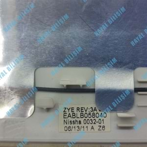 2.EL - Orjinal Toshiba Satellite L750 L750D L755 L755D Beyaz Ekran Arka Kapak Lcd Cover - EABLB058040