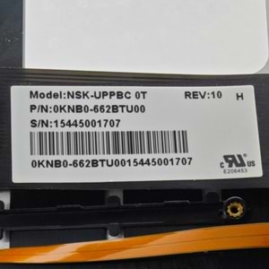 2.EL - Orjinal Asus N551 N551V N551VW N551J N551JW G551 G551J Gümüş Notebook Işıklı Klavyeli Üst Kasa