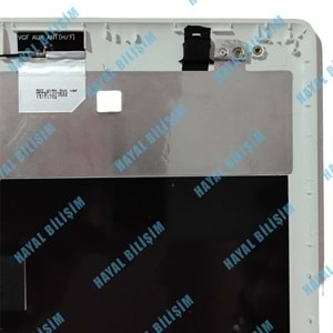 2.EL - Defolu Orjinal Toshiba Satellite L50-A L55-A Notebook Beyaz Ekran Arka Kapak Lcd Cover - H000056050