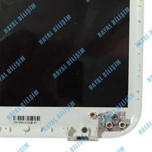 2.EL - Defolu Orjinal Toshiba Satellite L50-A L55-A Notebook Beyaz Ekran Arka Kapak Lcd Cover - H000056050