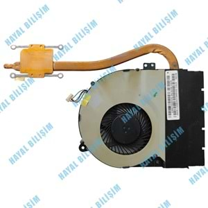 2.EL - Orjinal Asus X550 X552E X552C F550 Notebook Onboard Cpu Fan Bakır Soğutucu - 13NO-PZA0101