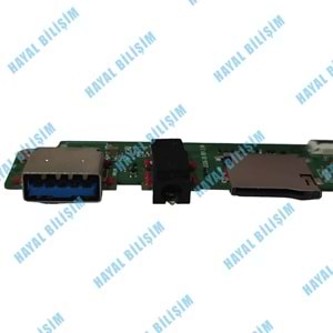 2.EL - Orjinal Casper Nirvana C350 Notebook Usb Ses I/O Kart