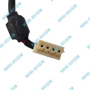 2.EL - Orjinal Toshiba L640 L645 L645D Notebook Kablolu Dc Jack Şarj Soketi - DD0TE2AD000