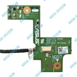 2.EL - Orjinal Asus N53 N53S N53J N53T Notebook Açma Kapama Power Board Kart