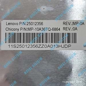 2.EL - Orjinal Lenovo İdeapad Z570 Z575 20095 Notebook Tr Klavye - MP-10A36TQ-6864