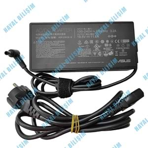 Orjinal Çıkma Asus 19.5V 11.8A 230W 6.0mm X 3.7mm Notebook Şarj Adaptörü - ADP-230GB