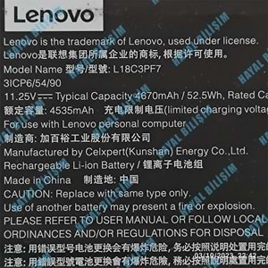 2.EL - Orjinal Lenovo S340-14IIL S340-14IWL S340-14API S340-14IML Notebook Batarya