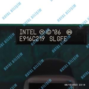 2.EL - Intel Core 2 Duo P8700 Dual-Core 2.53GHz 1066MHz PGA478 Notebook İşlemci - SLGFE