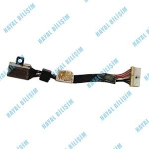 2.EL - Orjinal Dell XPS 15 9550 9560 9570 P56F Precision 5510 Notebook Kablolu Dc Power Jack - DC30100X300