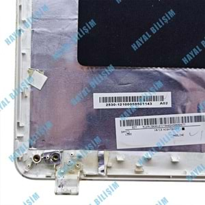 2.EL - Defolu Orjinal Packard Bell TV44HC Q5WS1 Beyaz Notebook Ekran Arka Kasası Lcd Cover - AP0NN000510