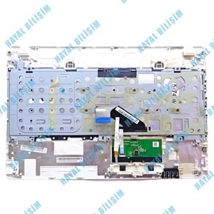 2.EL - Orjinal Packard Bell TV44-HC TV44HC Q5WS1 Notebook Beyaz Klavyeli Üst Kasa - AP0NN000410