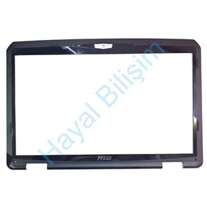 2.EL - Orjinal MSI GT780 GT780DX GT780DXR GX70 GT70 MS-1761 MS-1762 MS-1763 Notebook Ekran Ön Çerçeve Lcd Bezel - 761B215U22