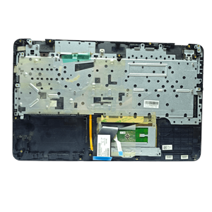 2.EL - Defolu Orjinal HP Pavilion 15-AU 15-AW TPN-Q172 TPN-Q175 Mavi Siyah Notebook Işıklı Klavyeli Üst Kasa