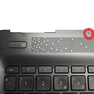 2.EL - Defolu Orjinal HP Pavilion 15-AU 15-AW TPN-Q172 TPN-Q175 Mavi Siyah Notebook Işıklı Klavyeli Üst Kasa