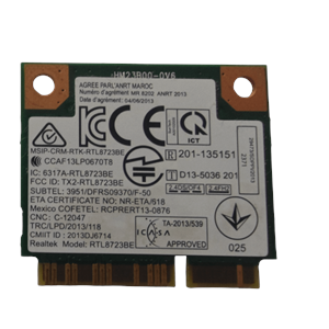 2.EL - Orjinal Lenovo Ideapad 100-15IBD 80QQ B50-50 80S2 Notebook Wifi Ağ Kartı