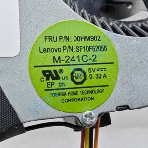 2.EL - Orjinal Lenovo Thinkpad T440P Notebook Cpu Fan Bakır Soğutucu