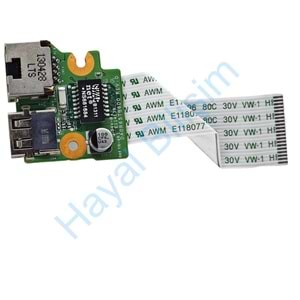 Orjinal Çıkma Hp Pavilion 14-E 15-E 17-E Notebook Usb Ethernet Soket Kart