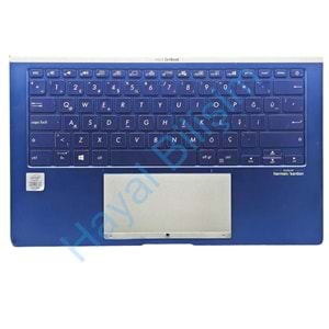 Orjinal Çıkma Asus UX434D UX434F UX434I Notebook Işıklı Klavyeli Üst Kasa