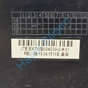 Orjinal Çıkma Grundig GNB1589 B1 İ5 GNB 1589 B1 i5 TWB Notebook Ekran Arka Kapak Lcd Cover