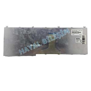 Orjinal Çıkma Toshiba F50 F60 A500 A505 L355 L500 L505 L550 L555 P300D P305D P500 P505D X500 X505 L350 Tr Gümüş Notebook Klavyesi