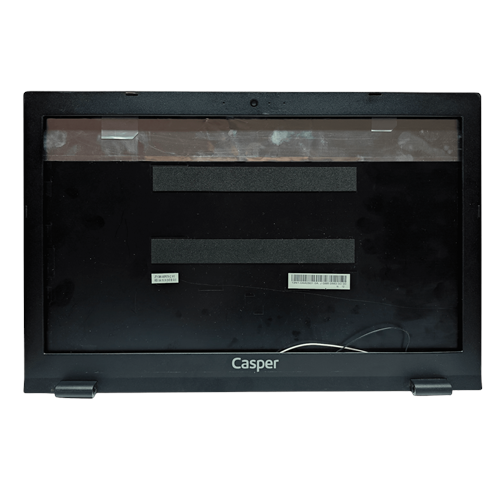 2.EL - Orjinal Casper F15 F15K F600 F650 F700 F750 F800 F850 Notebook Ekran Arka Kapak Lcd Cover Ön Çerçeve Lcd Bezel