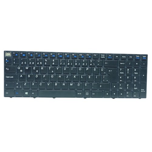 2.EL - Defolu Orjinal Grundig GNB 1550 A1 B2 GNB1550 A1 B2 Notebook Tr Çerçeveli Klavye