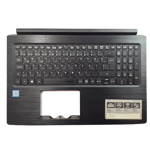 2.EL - Orijinal Acer Aspire 3 A315-33 A315-41 A315-53 A315-53G A515-51 Notebook Klavyeli Üst Kasa