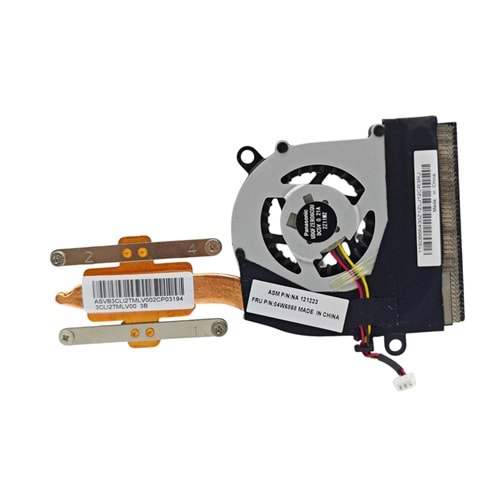2.EL - Orjinal Lenovo Thinkpad X131 E120 E125 X121 X130 Notebook Cpu Fan Bakır Soğutucu