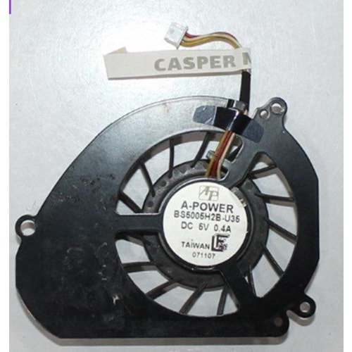 + Orjinal Çıkma 2. El- Casper M54SE Cpu Soğutucu Fan BGQSTXZ4