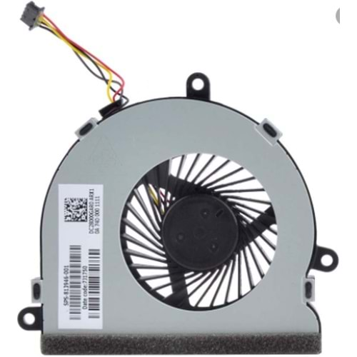 + HYL- Hp 250 G4 250 G5 255 G4 15-Bs 255 G5 250 G6 15-Ac 15-Af 15-Ay 15-Ba 15-Be 15-Bd 15-Bf 15-Bg 15g-Ad 813946-001 4 Pin Cpu Fan