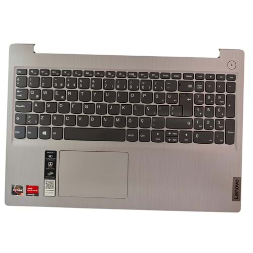 2.EL - Orjinal Lenovo IdeaPad 3-15ADA05 3-15ARE05 3-15IML05 3-15IIL05 3-15IGL05 3-15ITL05 Gümüş Notebook Klavye Üst Kasa Palmrest Case