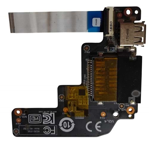2.EL - Orjnal Msı GE72 GE62 GE72VR GP62 GL62 GE62VR MS-16JB2 Notebook Açma Kapama Power Tetik Usb Kart