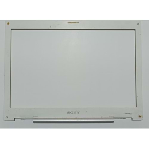 ++ 2. EL ORJINAL Sony Uyumlu Vaio BEYAZ VGN-N11M - PCG-7T2M VGNN21E VGN-N21E NOTEBOOK Ekran Ön Çerçeve BEZEL