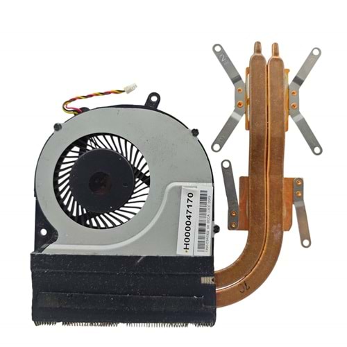 2.EL - Orjinal Toshiba Satellite P50-A L50-A Notebook Cpu Fan Bakır Soğutucu