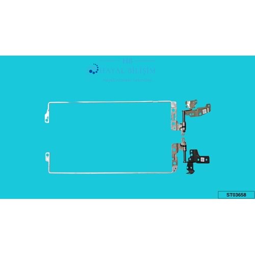 HYL - Orjinal Hp Envy 17-R100NT 17-N100NT TPN-C123 Notebook Menteşe Takımı