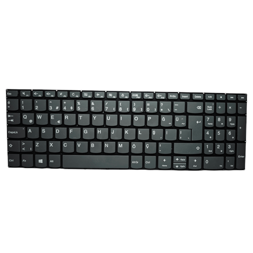 2.EL - Orjinal (Yön tuşlu ) Lenovo Ideapad V.2 V320-17ISK 330E-15AST 320R-17ISK 330E-15IKB 330-15IKB 320E-15IKB 320-15ABR 330R-15IGM 320H-17AST 330L-15IKB 330R-15ICN 320-15AST 330-15ICN 720-15IKB 320R-17ABR 330H-15ARR 320R-15IKB Füme Notebook Klavye