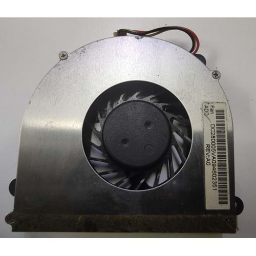 2.EL - Orjinal Lenovo IdeaPad Y550 Y550A Y550M Y550P 3 Pin Notebook Cpu Fan - AB7005HX-LD3 DC280005VA0 31036825