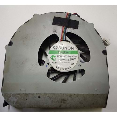 2.EL - Orjinal Acer Aspire 5340 5340G 5542 5542G 5740 4 Pin Notebook Cpu Fan - MG60100V1-Q020-S99 Rev:A01 23.10336.001