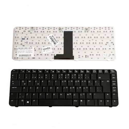 HYLHP135KLV - Hp Compaq CQ50 Hp Pavilion G50 İngilizce Notebook Klavye - NSK-H540T 486654-141 9J.N8682.40T V061130EK1 90.4H507.S0T MP-0558US-4423