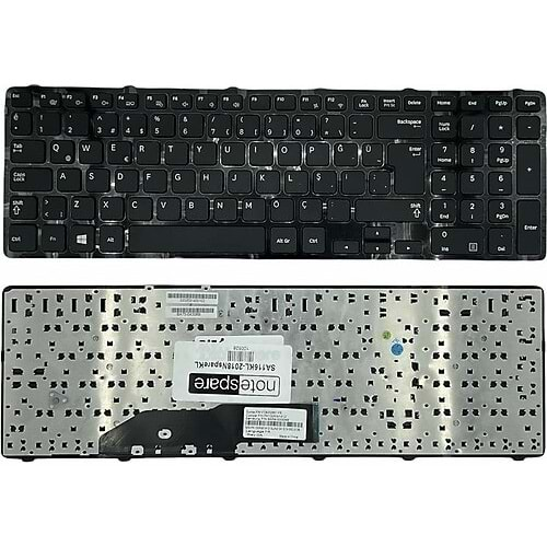 HYLSA108KLV - Samsung 17 ınc NP550E7C NP550P7C Notebook TR Klavye - BA59-03303C, BA59-03304A