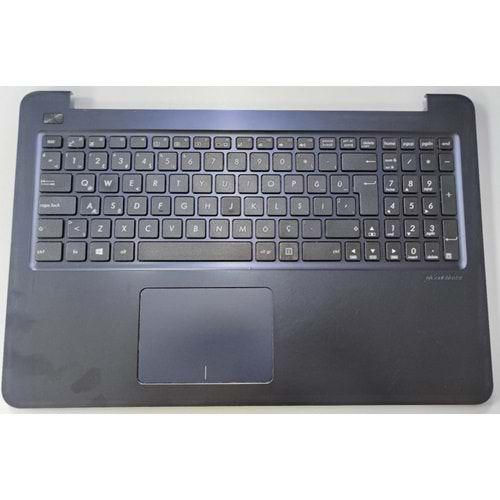 2.EL - Orjinal Asus E502N E502NA Notebook Lacivert Klavyeli Üst Kasa - 13N1-0NAA401