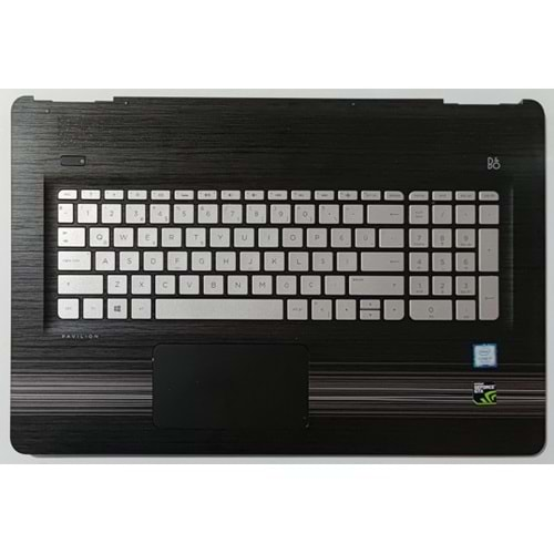 2.EL - Orjinal HP Pavilion 17-AB TPN-Q174 Notebook Işıklı Klavyeli Üst Kasa - 756564-038