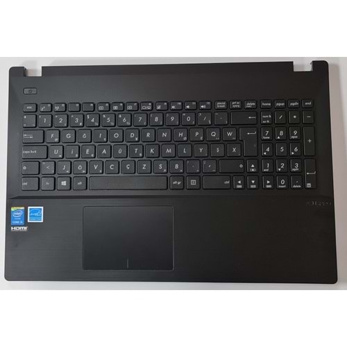 2.EL - Orjinal Asus Pro P2520 P2520L P2520SA P2540 P2540UA P552LA Notebook Klavyeli Üst Kasa Palmrest Case - 13N0-TLA0201