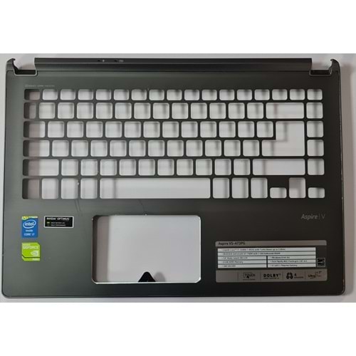 2.EL - Orjinal Acer Aspire V7-481P V7-482P V5-473P V5-472 V5-473 V5-482 Notebook Üst Kasa Palmrest Case - EAZQK007020-1