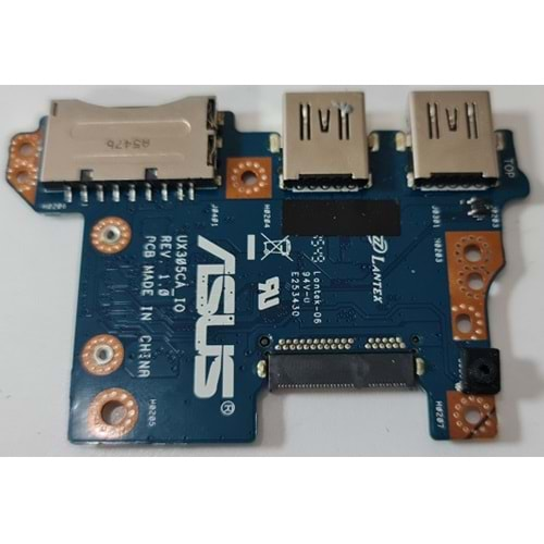 2.EL - Orjinal Asus UX305C UX305CA Notebook Usb Ve Kart Reader Board - UX305CA-IO REV.1.0