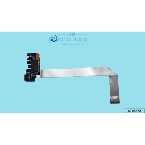 2.EL - Orjinal Hp Pavilion 15-DA 15-DB 250 G7 255 G7 256 G7 TPN-C135 TPN-C136 Notebook Usb Kart